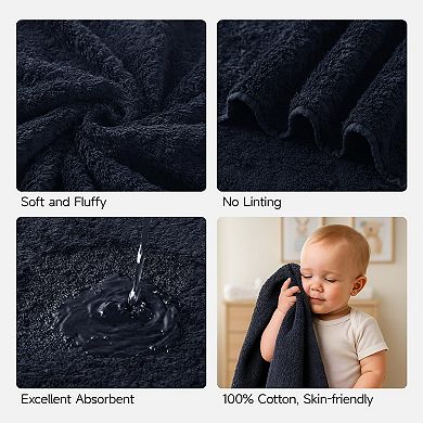 Ultra Plush Cotton Bath Sheets 900GSM Thick Rapid Absorbent Lint Free Luxury Hotel Spa