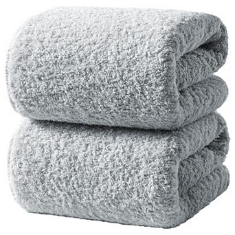 Ultra Plush Cotton Bath Sheets 900GSM Thick Rapid Absorbent Lint Free Luxury Hotel Spa