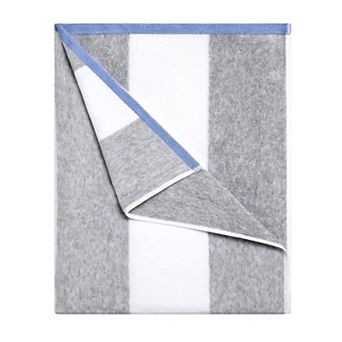 Oversized beach towel, large cotton quick-drying, absorbent, faded stripes
