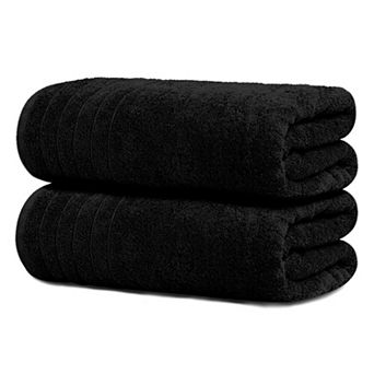 Pack Of 2 Extra Large Bath Sheets 35 X 70 in Lightweight Quick Dry Super Soft Absorbent