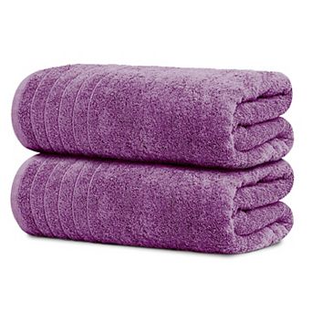 Pack Of 2 Extra Large Bath Sheets 35 X 70 in Lightweight Quick Dry Super Soft Absorbent