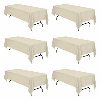 Tablecloths  Polyester Water Stain Wrinkle Resistant Wedding Banquet Dining Buffet