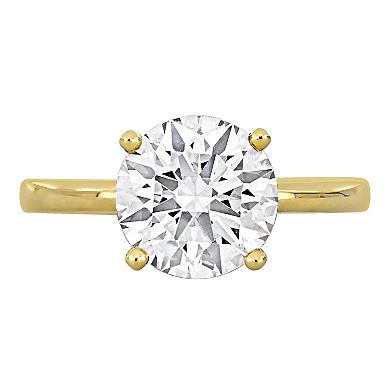 Stella Grace 14k Gold 3 Carat T.W. Lab-Grown Diamond Solitaire Engagement Ring