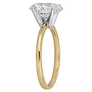 Stella Grace 14k Gold 2 Carat T.W Lab-Grown Diamond Solitaire Engagement Ring