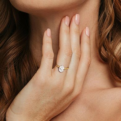 Stella Grace 14k Gold 2 Carat T.W Lab-Grown Diamond Solitaire Engagement Ring