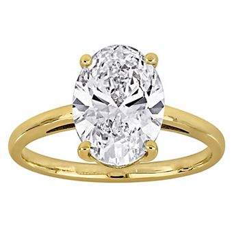 Stella Grace 14k Gold 3 Carat T.W. Lab-Grown Diamond Solitaire Engagement Ring