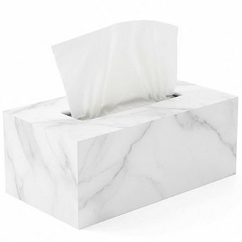Tissue Box Cover Decorative Modern Upscale Holder for Standard Tissue Boxes