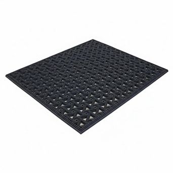 Outdoor Door Mat Heavy Duty Dirt Trapper Waterproof All Weather Non Slip Easy Clean