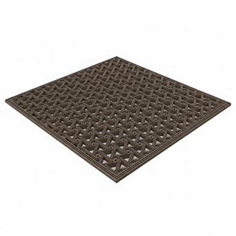 Outdoor Door Mat Heavy Duty Dirt Trapper Waterproof All Weather Non Slip Easy Clean