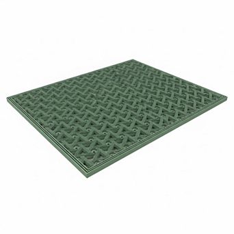 Outdoor Door Mat Heavy Duty Dirt Trapper Waterproof All Weather Non Slip Easy Clean
