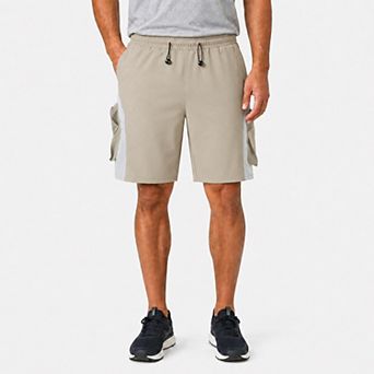 Men's Quick-Dry Cargo Shorts Lightweight Color Block Outdoor Casual Wear