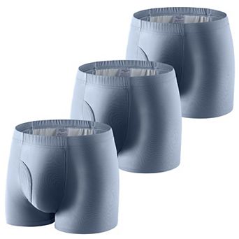 Carer Men's 8oz High Absorbency Incontinence Briefs (3-Pack) Washable Cotton Underwear