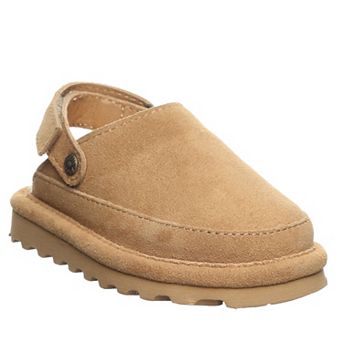 Bearpaw Brooke Girls Slip-On Suede Slippers