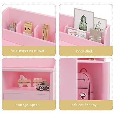 Kids MDF Wooden Toddler Desk Set