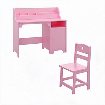 Kids MDF Wooden Toddler Desk Set