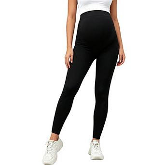Maternity Leggings High Waist Stretch Pregnancy Workout Leggings for Pregnant Women