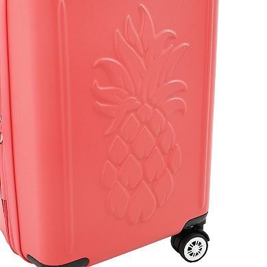 Tommy Bahama Hardside Spinner Luggage with 3D Pineapple