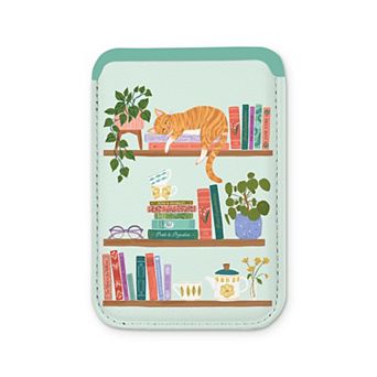 Studio Oh! Cozy Books Magnetic Cell Phone Wallet