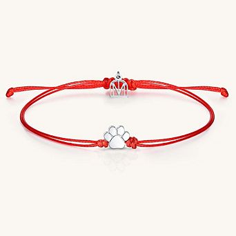 Pawprint Thread Bracelet