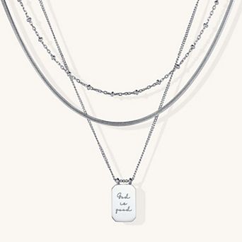 God Is Good - Layered Necklace