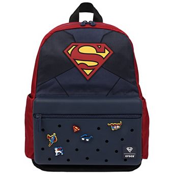 Crocs DC Comics Superman Backpack with Jibbitz Charms