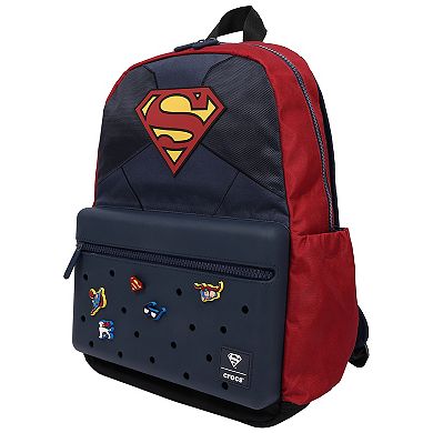 Crocs DC Comics Superman Backpack with Jibbitz Charms