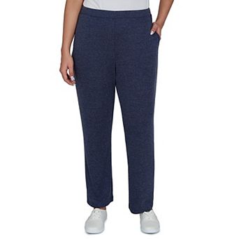 Women's Alfred Dunner Brushed Heather Pull-On Pants