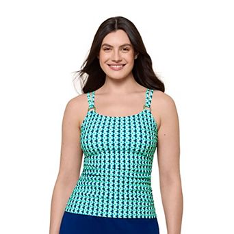 Women's Bal Harbour Ring Tankini Swim Top
