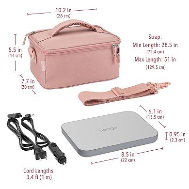 Bentgo Thermal Insulated Lunch Bag with Heated Plate
