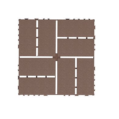 CEWOR 44 PCS 12" Patio Deck Tiles，Interlocking Decking Tiles Floor Tile