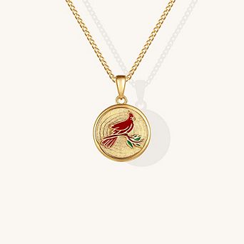 Cardinal - Always In My Heart necklace