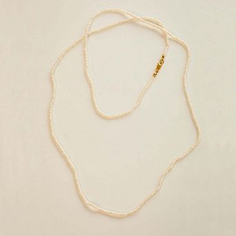 I Am Abundant Pearl Chain