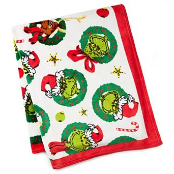 Hallmark Grinch Throw Blanket