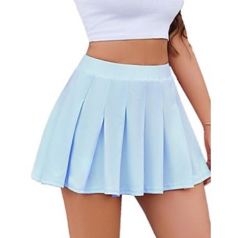 Avidlove Short Pleated Skirts for Women High Waist Tennis Skater Mini