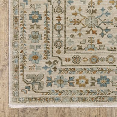 StyleHaven Marlowe Vintage Bohemian Ivory Area Rug