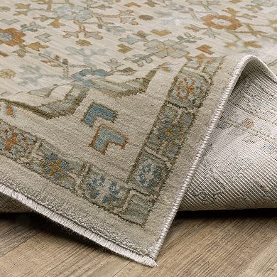 StyleHaven Marlowe Vintage Bohemian Ivory Area Rug