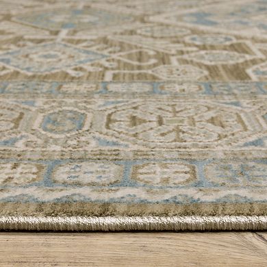 StyleHaven Marlowe Vintage Bohemian Beige Area Rug