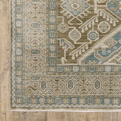 StyleHaven Marlowe Vintage Bohemian Beige Area Rug