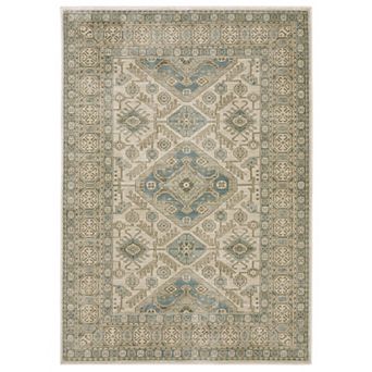 StyleHaven Marlowe Vintage Bohemian Beige Area Rug