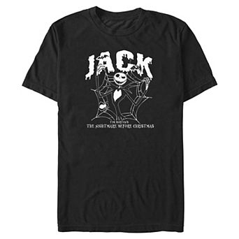 Big & Tall Disney's Jack Skellington King Of Halloween Graphic Tee