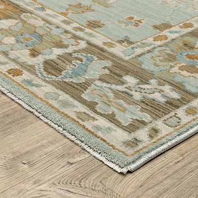 StyleHaven Marlowe Bordered Traditional Area Rug