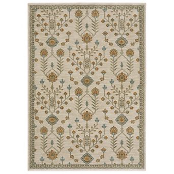 StyleHaven Marlowe Global Traditional Floral Area Rug
