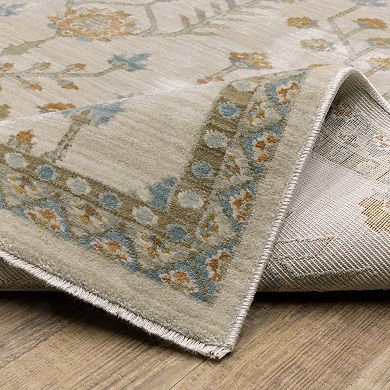 StyleHaven Marlowe Global Traditional Floral Area Rug