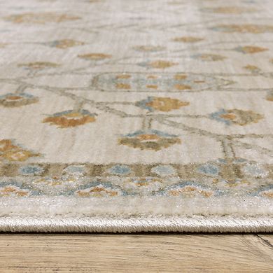 StyleHaven Marlowe Global Traditional Floral Area Rug