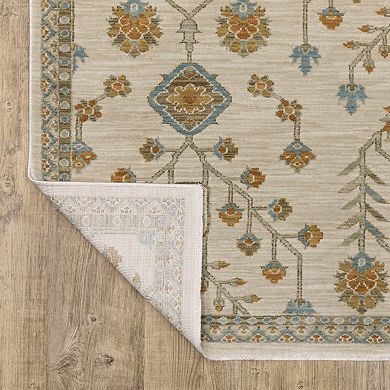 StyleHaven Marlowe Global Traditional Floral Area Rug