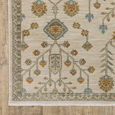 StyleHaven Marlowe Global Traditional Floral Area Rug