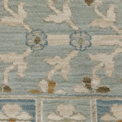 StyleHaven Marlowe Bohemian Medallion Teal Area Rug
