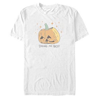 Big & Tall Jack-O-Lantern Doing My Best Graphic Tee