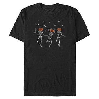 Big & Tall Skeletons Dancing Graphic Tee