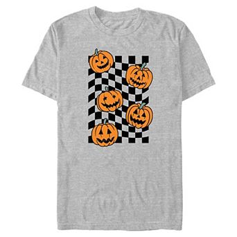 Big & Tall Spooky Looking Jack-O-Lanterns Graphic Tee